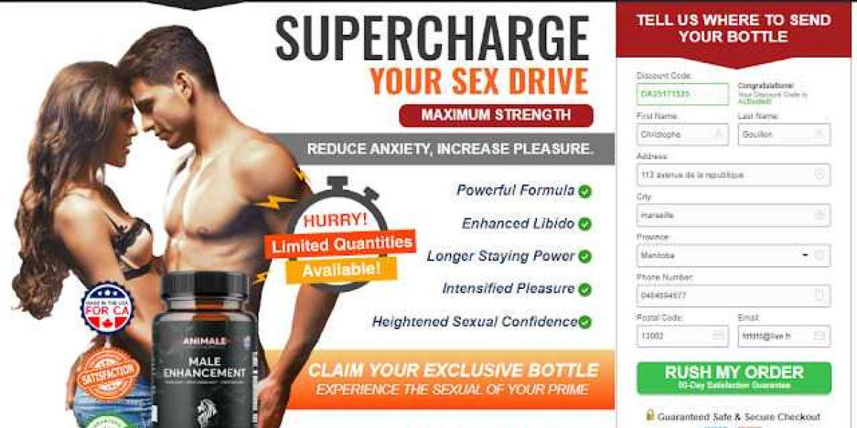 Animale Male Enhancement Canada: Price 2023, Cost, Benefits, Uses, Work & Results?