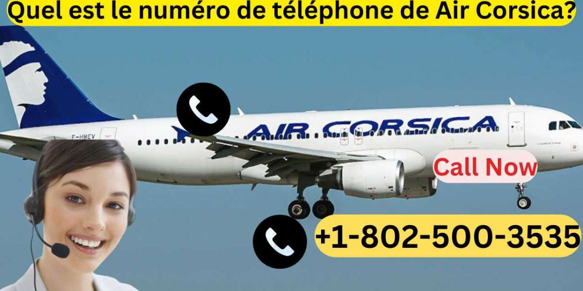 Quel est le numéro de téléphone de Air Corsica?