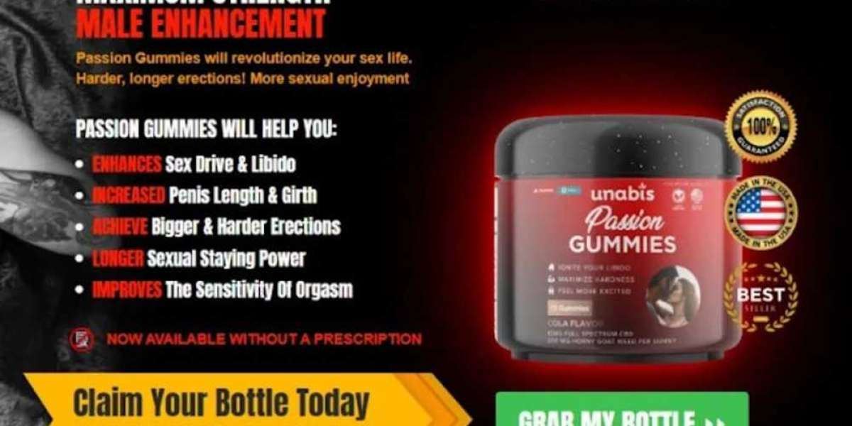 Unabis Passion Male Enhancement Gummies: Working, Benefits, Price & Order Now?