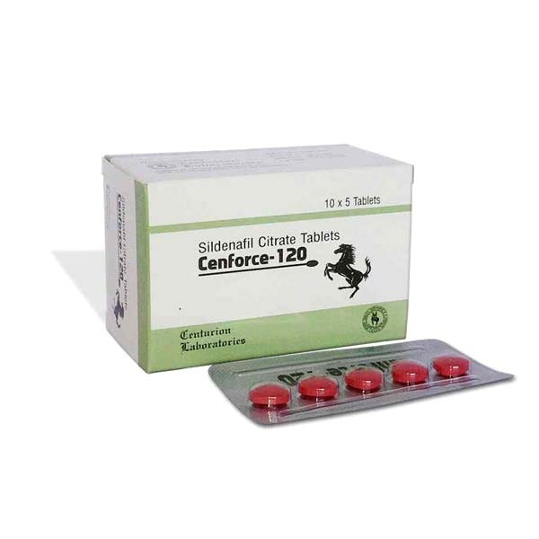 Cenforce 120 mg Tablets |Sildenafil Citrate| @ 20% | Medzcure