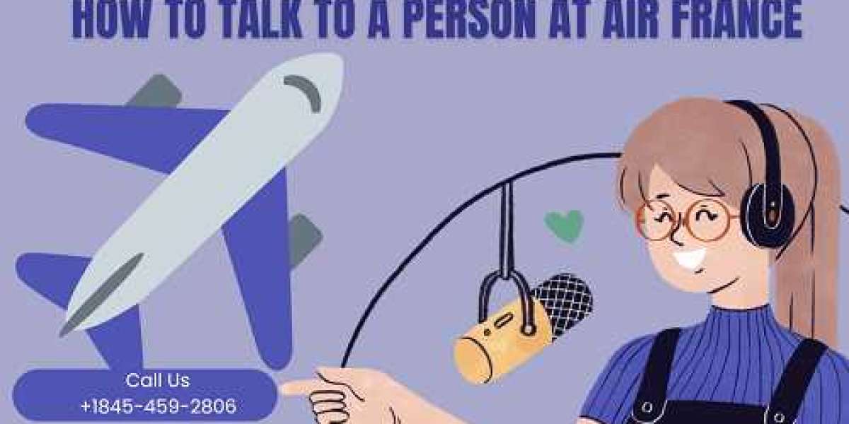 how to talk to a person at Air France