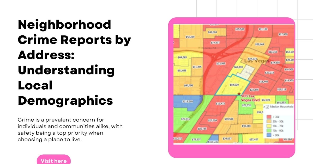 Neighborhood Crime Reports by Address: Understanding Local Demographics