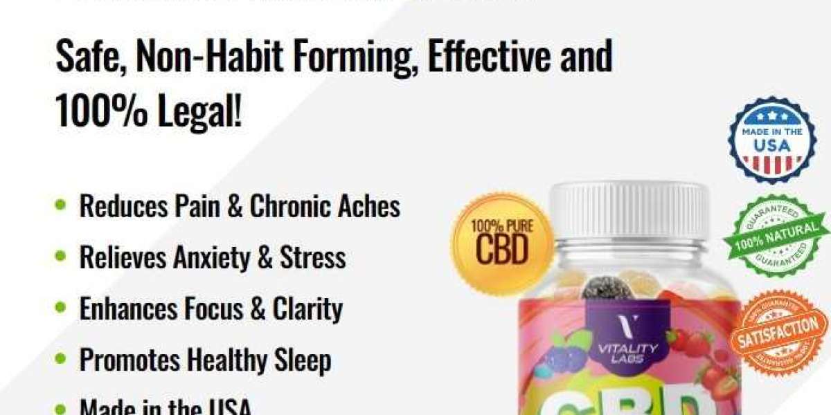 Vitality Labs CBD Gummies Reviews: Working, Benefits, Ingredients & Price?