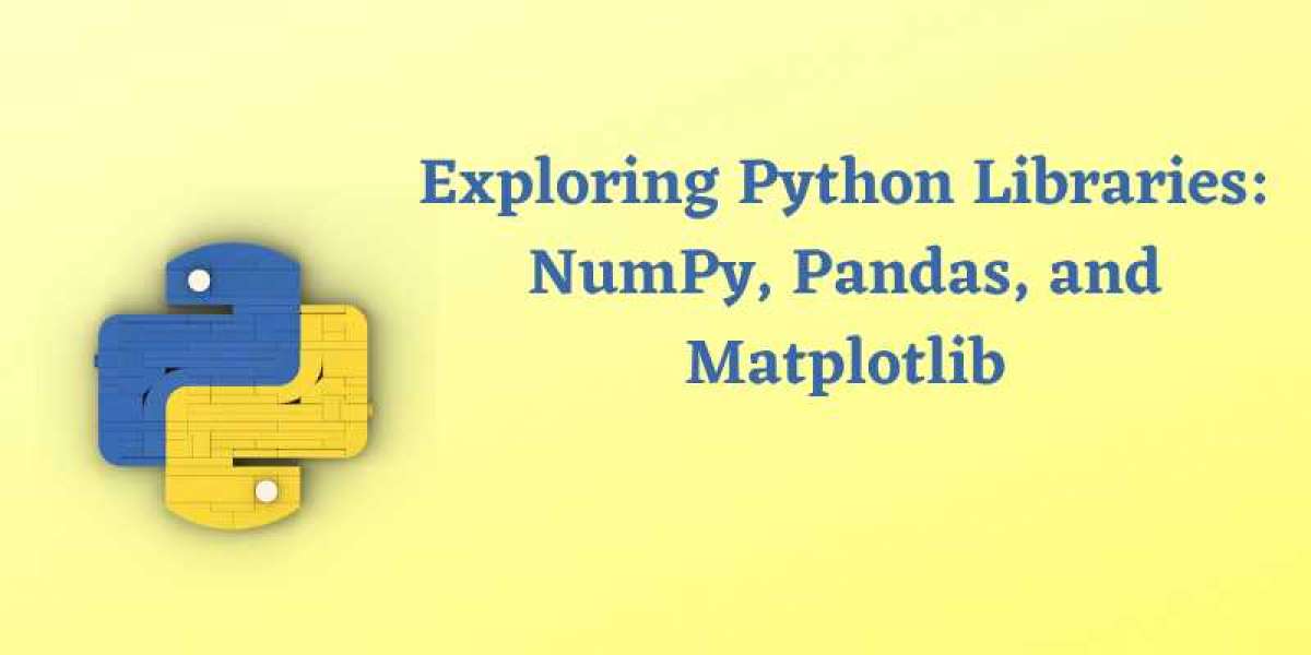 Exploring Python Libraries: NumPy, Pandas, and Matplotlib