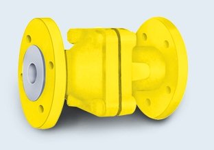 PFA Lined Check Valves Manufacturer in Ahmedabad, Gujarat, India