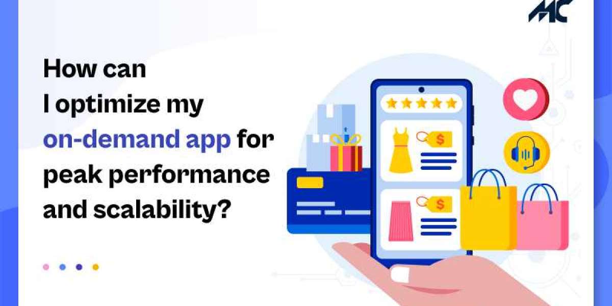 How can I optimize my on-demand app for peak performance and scalability?