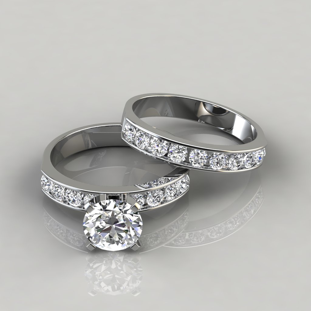 Magnificent Moissanite Wedding Band