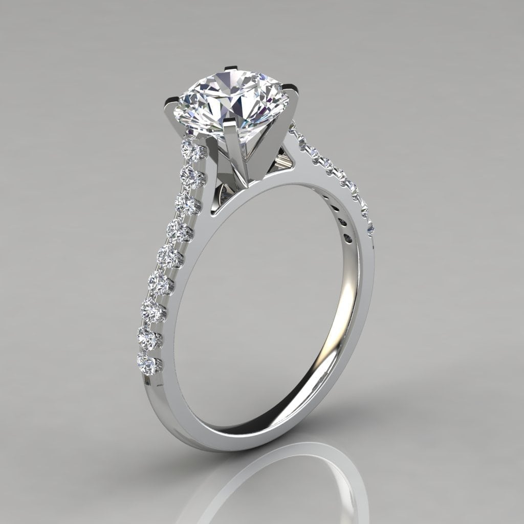 Best Cathedral Style Engagement Ring