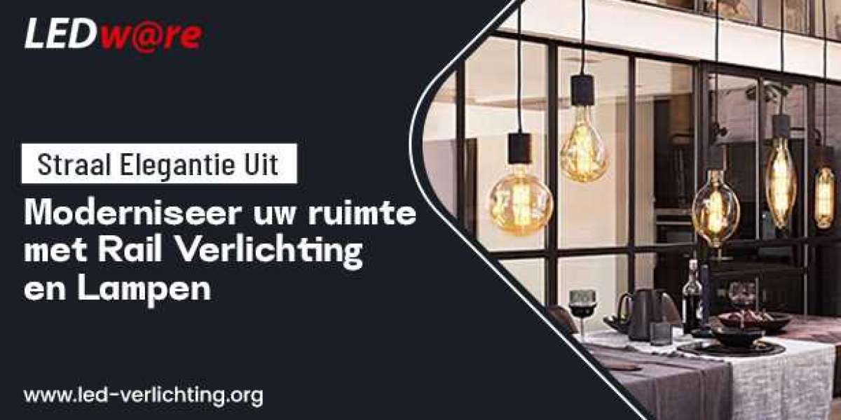 Straal elegantie uit: Moderniseer uw ruimte met Rail Verlichting en Lampen