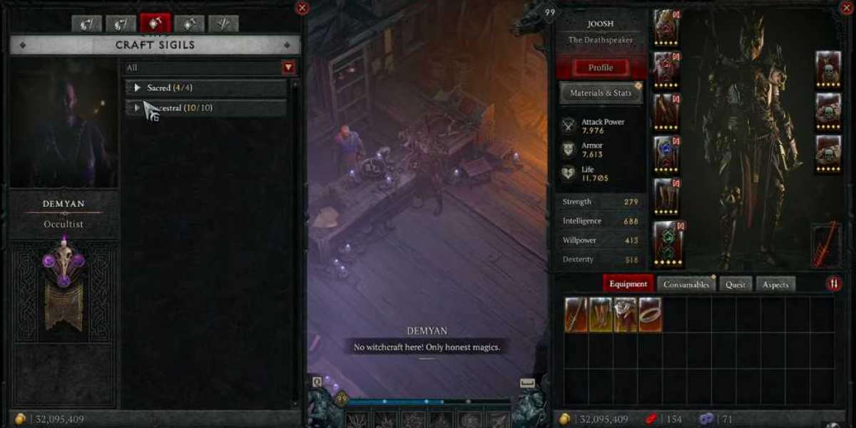 He also has a very OP setup within Diablo 4