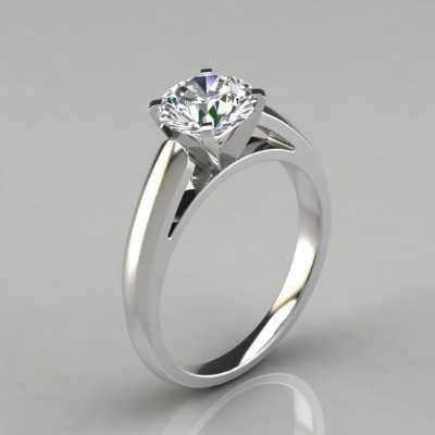 "Classic 4 Prong Princess Cut Tiffany Style Engagement Ring " Profile Picture