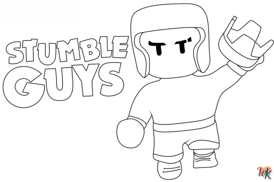 Dibujos Para Colorear Stumble Guys | Dibujosparacolorearwk