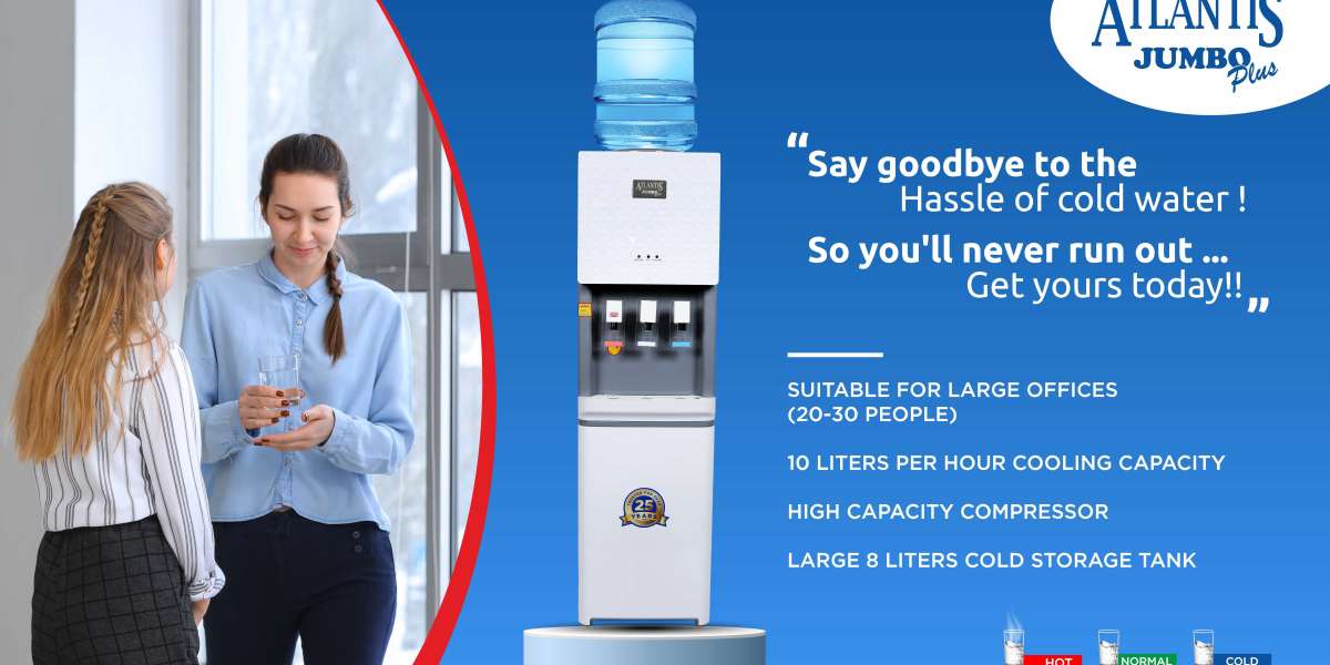 Upgrade Your Hydration with Atlantis Jumbo Plus Water Dispenser