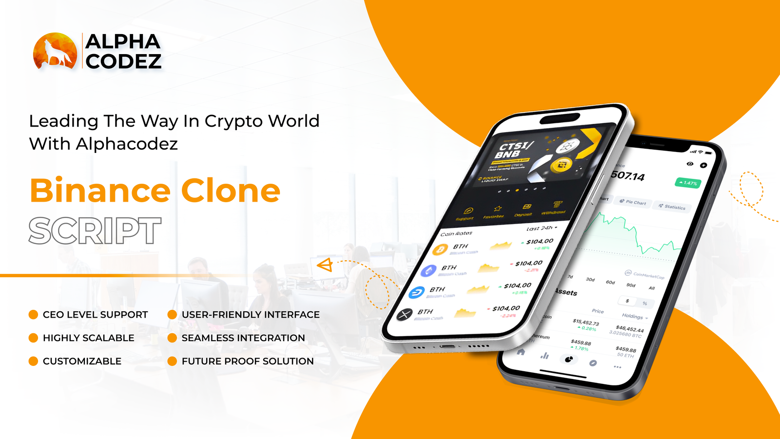 White label Binance clone script | Alphacodez