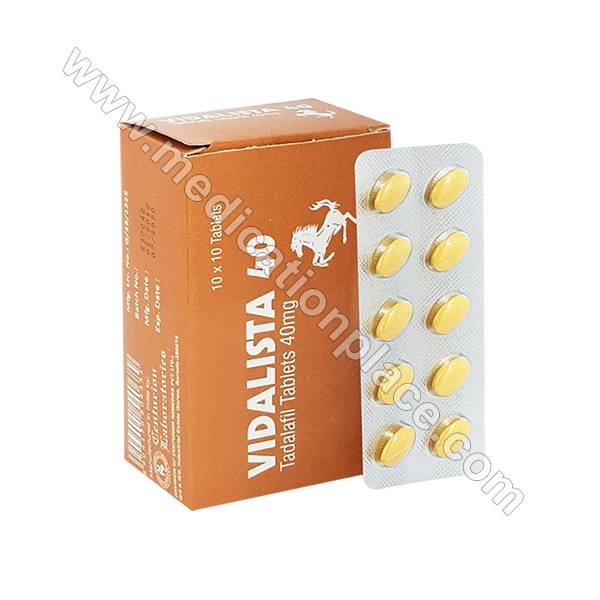 Buy Vidalista 40 mg Online | Tadalafil | Reviews | Side Effects