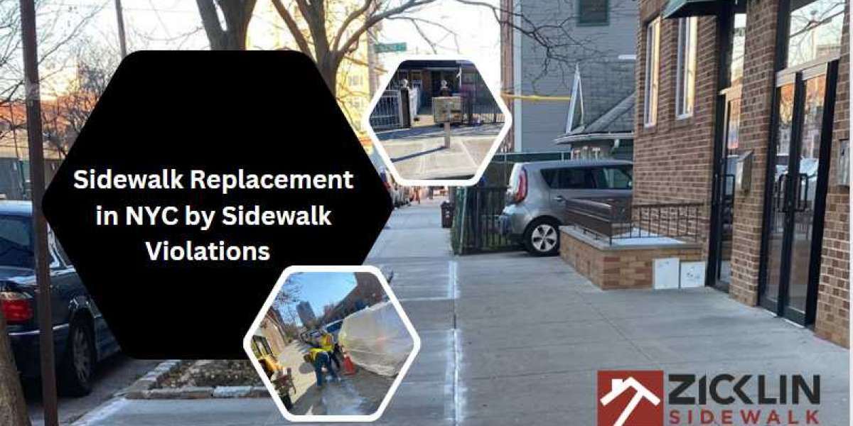 Sidewalk Replacement in NYC by Sidewalk Violations