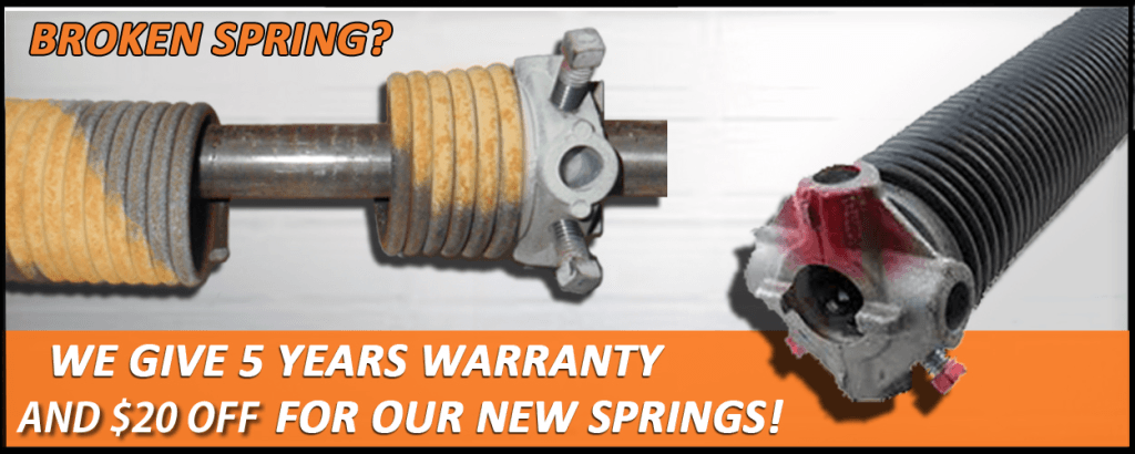 Broken Garage Door Spring Repair | Johnstown, CO