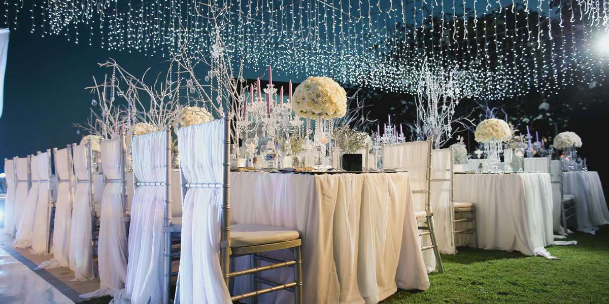 Unique Wedding Decor with Lights in Singapore