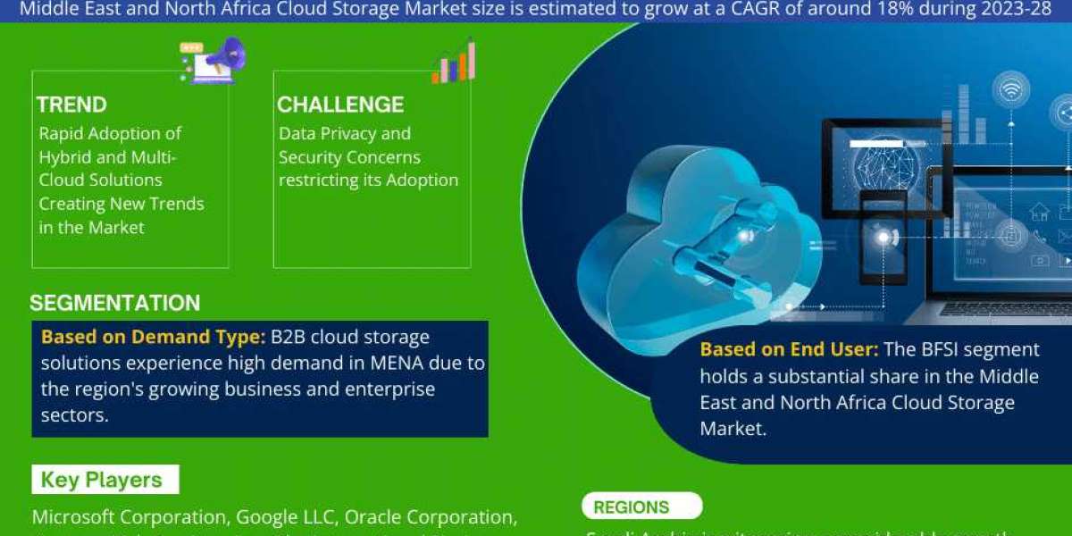 Middle East and North Africa Cloud Storage Market Share by Companies, Growth Rate, Manufacturers, Trends and Report 2023