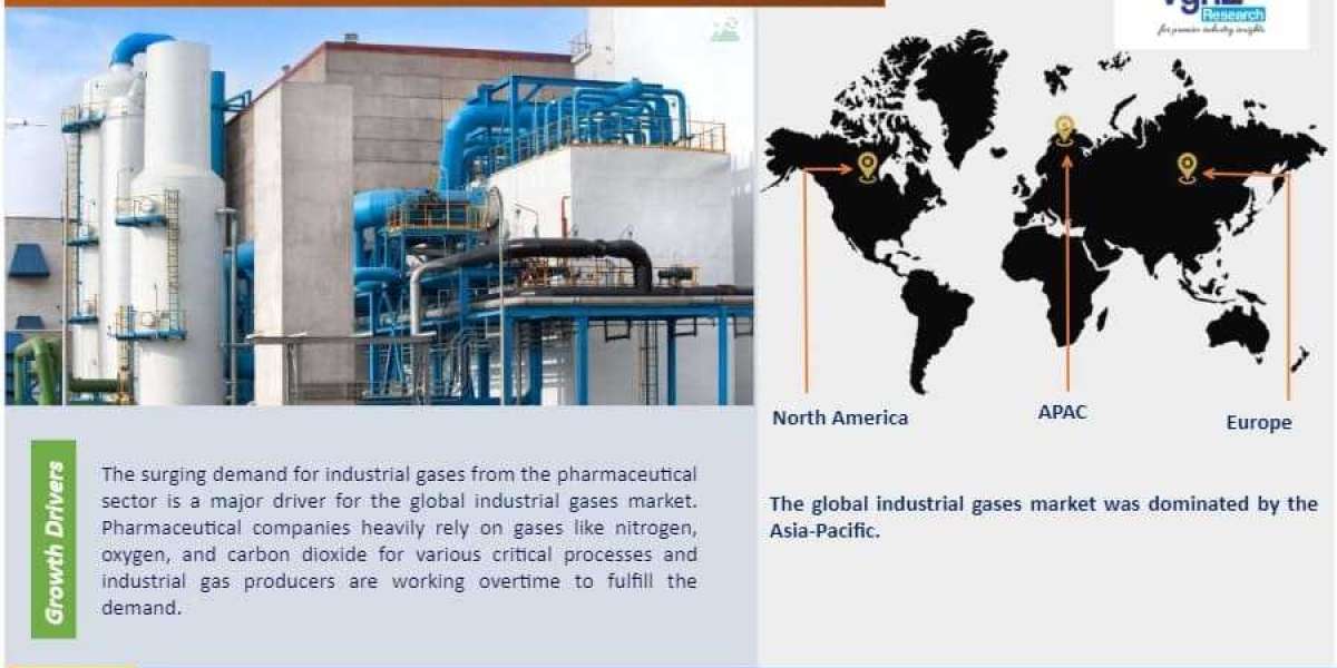 Global Industrial Gases Market Size, Share & Growth Report, 2030