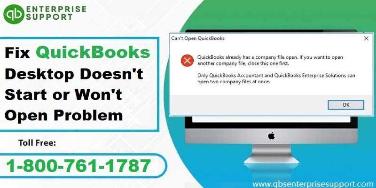 QuickBooks Won't Open or Doesn't Start - What to do?