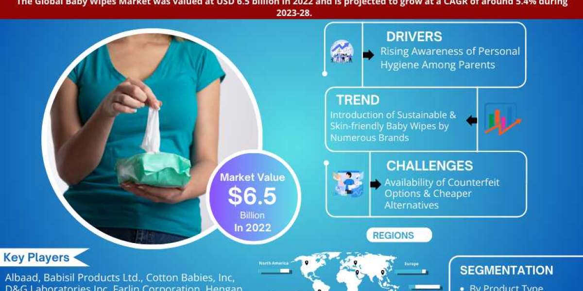 Baby Wipes Market Size and Trends: Analyzing the Landscape for 2028