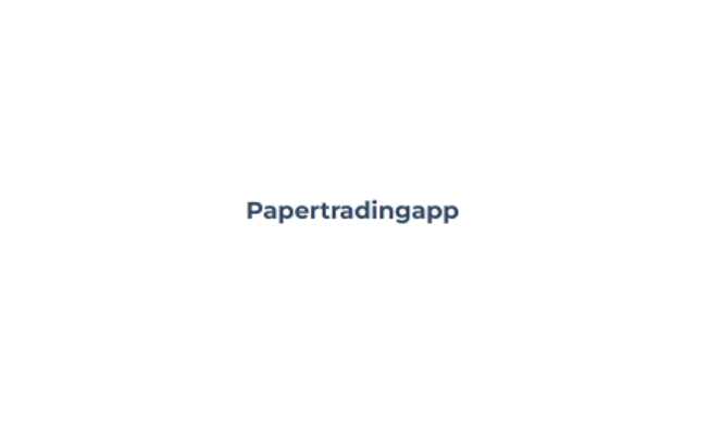 Paper Treading App Profile Picture