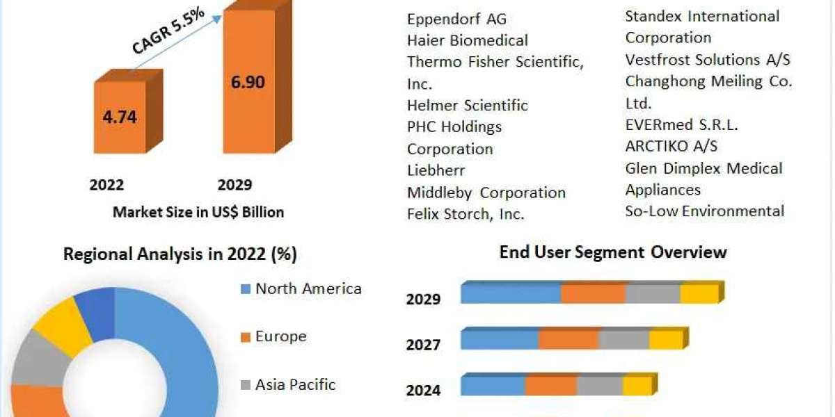 Laboratory Freezers Market Key Finding, Latest Trends Analysis, Progression Status, Revenue and Forecast to 2029