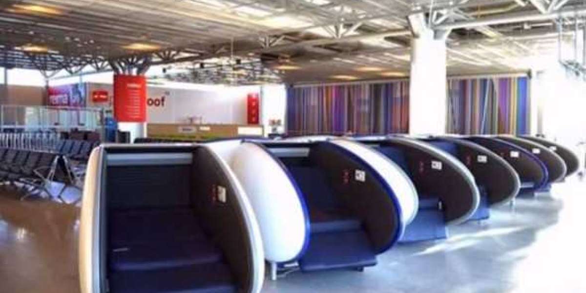 Dallas Airport Sleeping Pods