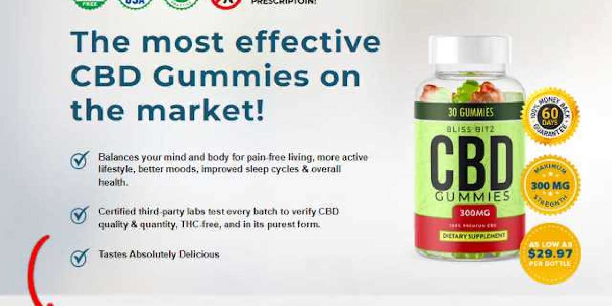 Bliss Blitz CBD Gummies Canada & USA: Relief from Pain, Stress & Depression