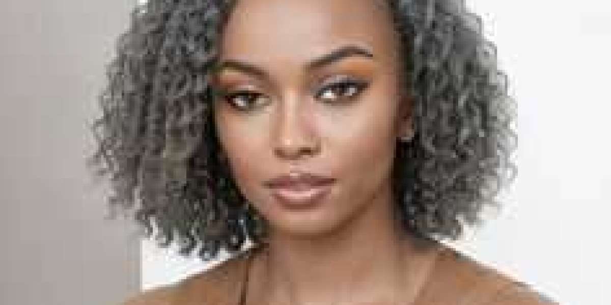 Timeless Elegance: Embracing Curly Gray Wigs