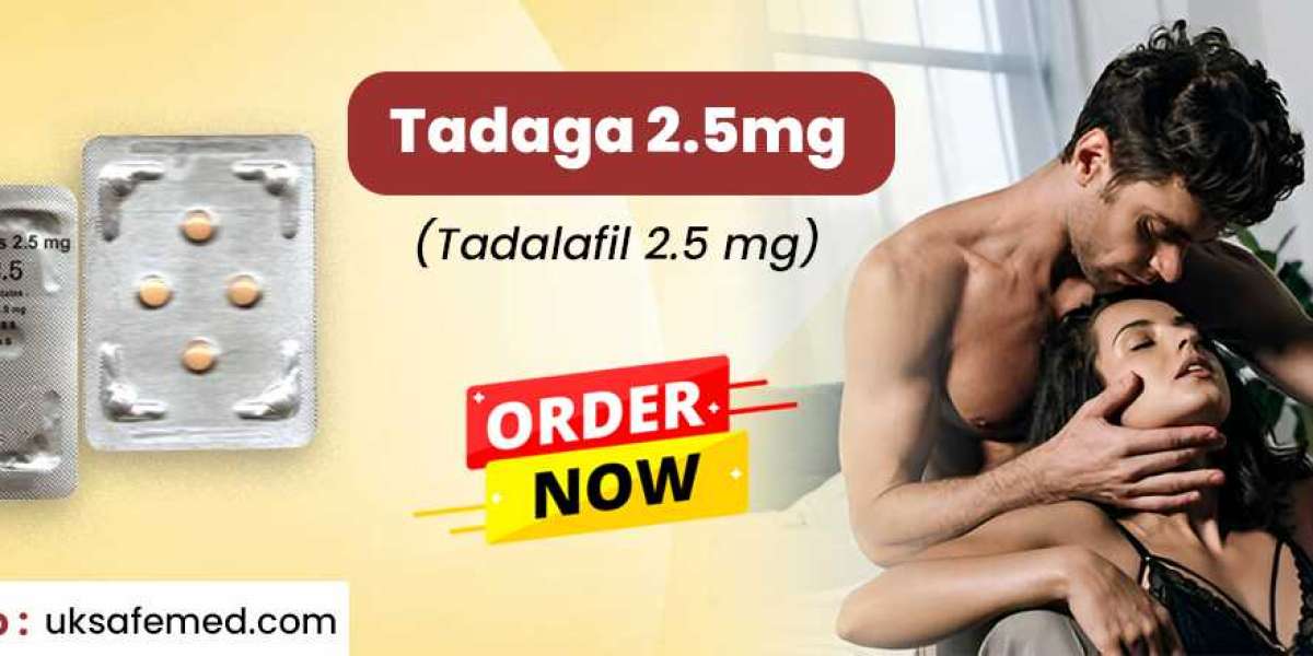 Tadaga 2.5mg: A Great Medication To Deal With Erection Issues